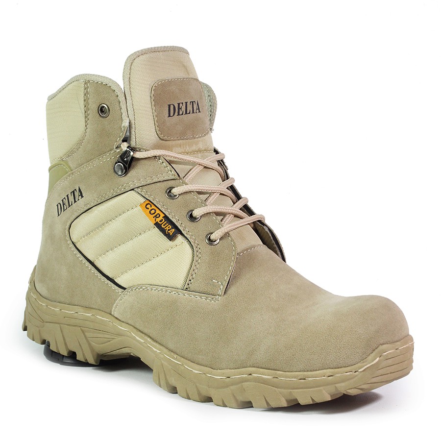 Durable El Hombre botas militares Delta Color Beige botas