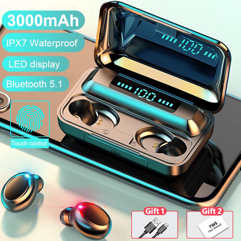 F9 tws bluetooth 5.1 manual español hot sale