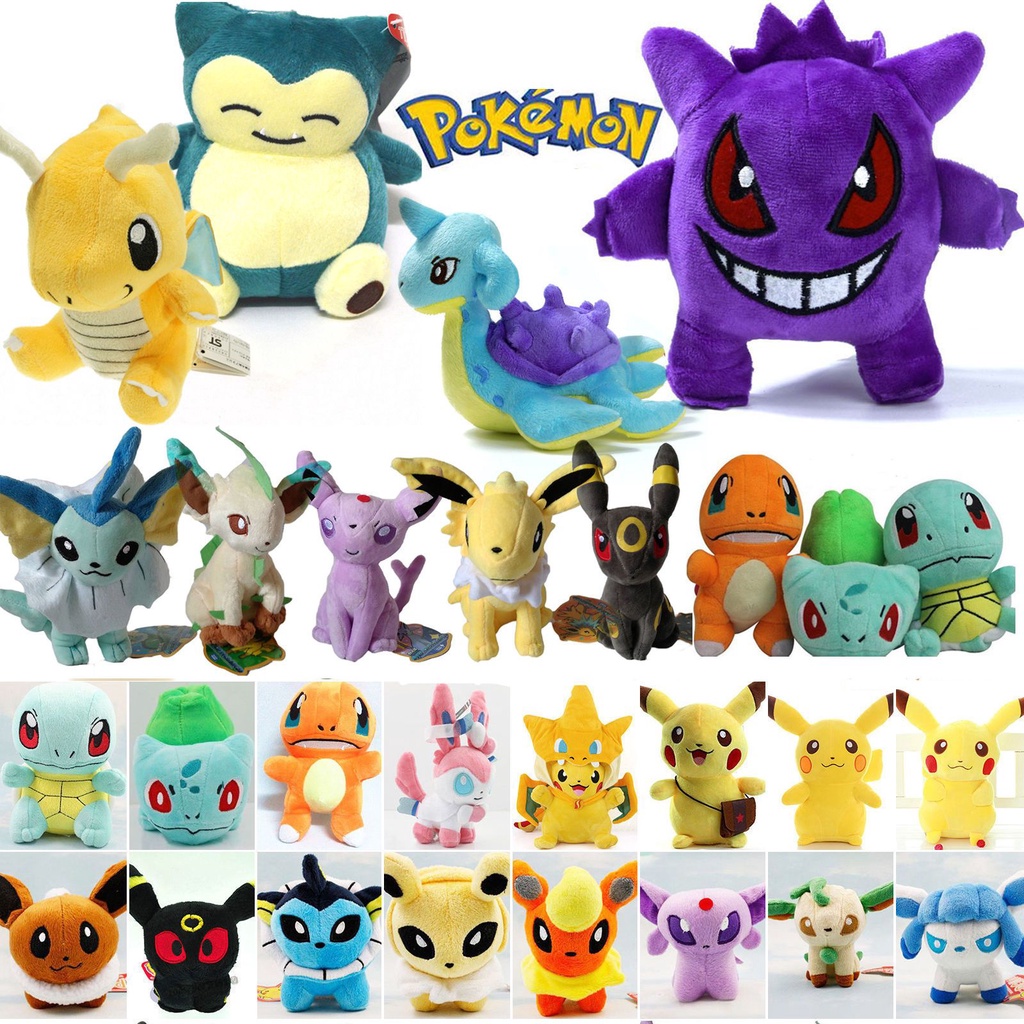 Peluches de cheap pokémon go