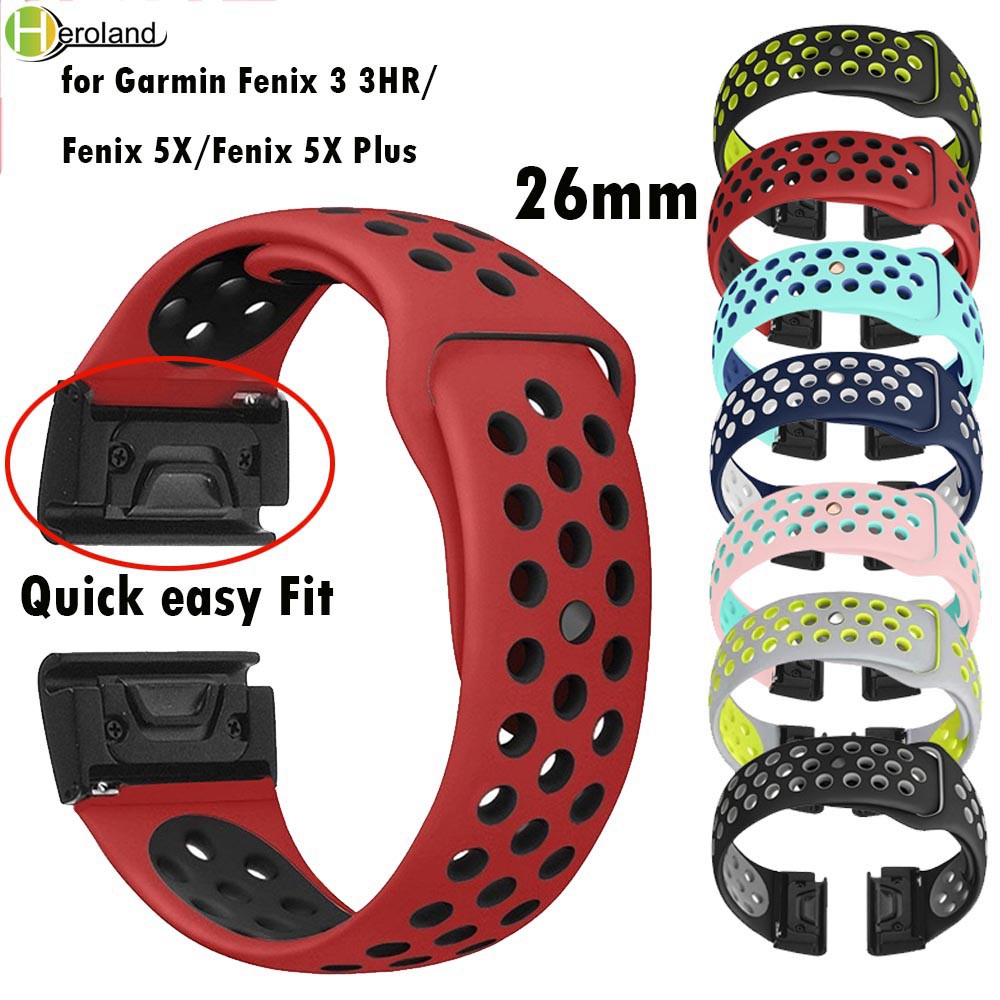 Banda Correa Para Reloj Garmin Fenix 3 / 5x Acero Inoxidable