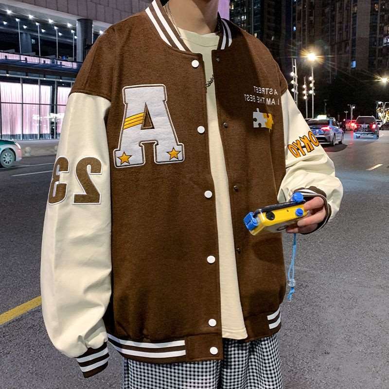 Chaqueta bomber béisbol coreana