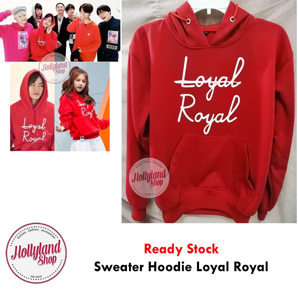 Taehyung loyal hotsell royal hoodie