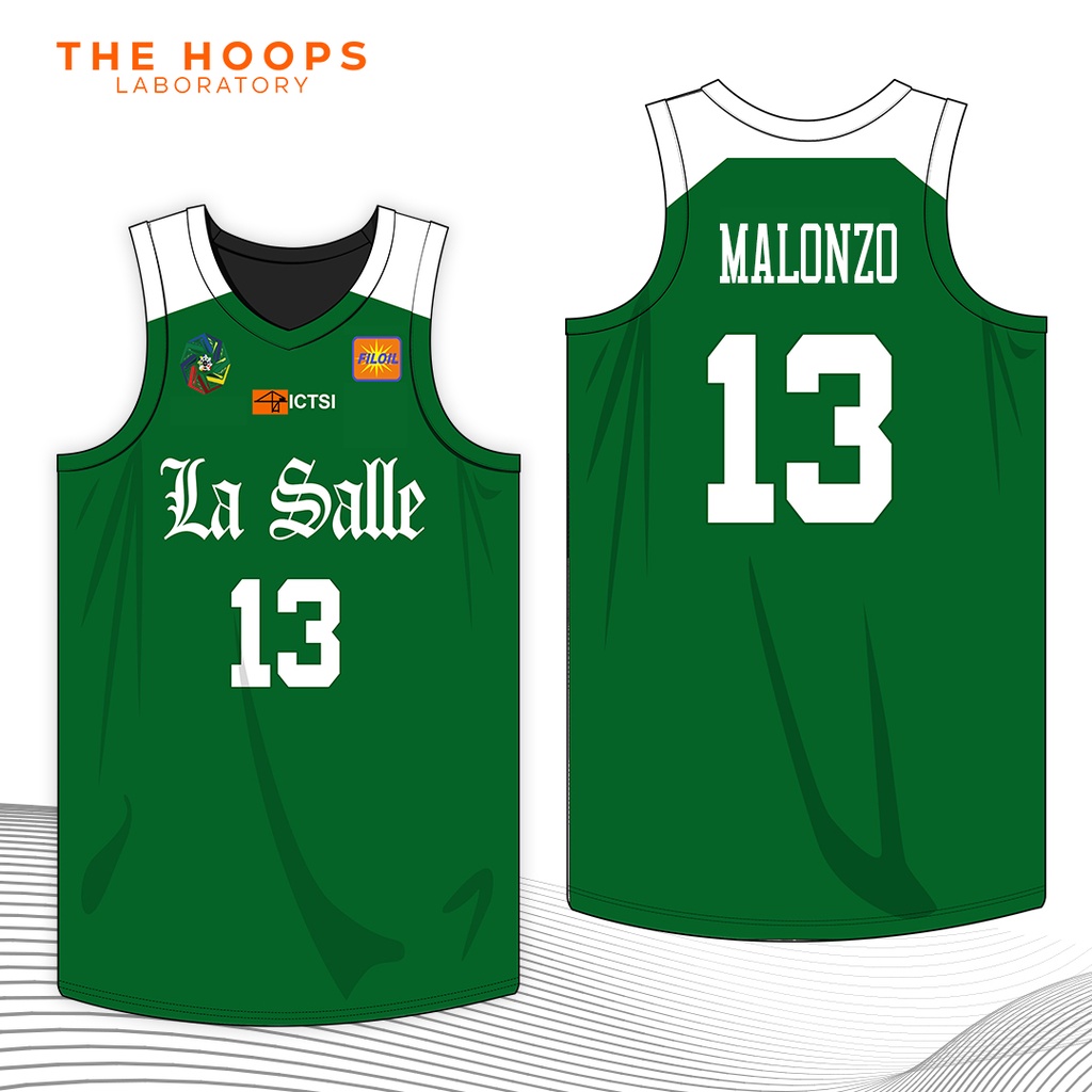 THL X DLSU Green Archers UAAP De La Salle Camiseta De Baloncesto ...