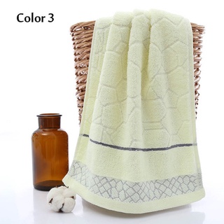  Toalla de baño grande y gruesa 100% algodón, color sólido,  toalla de ducha geométrica para el hogar, hotel para adultos y niños (color  : 5, tamaño: juego de toallas de 2