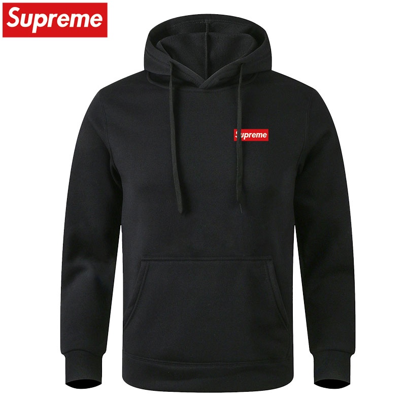 Supreme discount sudadera negra