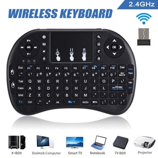 Mini Teclado Inalámbrico De  Air Mouse Touchpad Para PC Oficina Smart  TV | Shopee Colombia