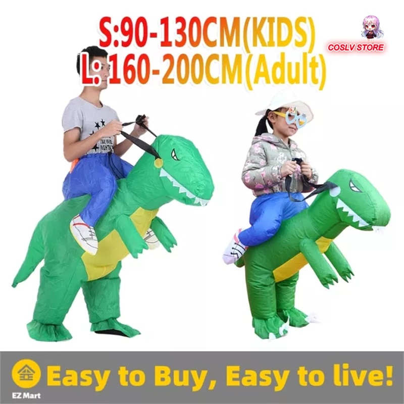 Leyfeng Disfraz Inflable De Dinosaurio Para Adultos, Disfraz Inflable Para Halloween, Fiesta De