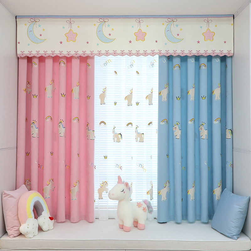 Cortinas Blackout Para Habitación De Niños En Dormitorio