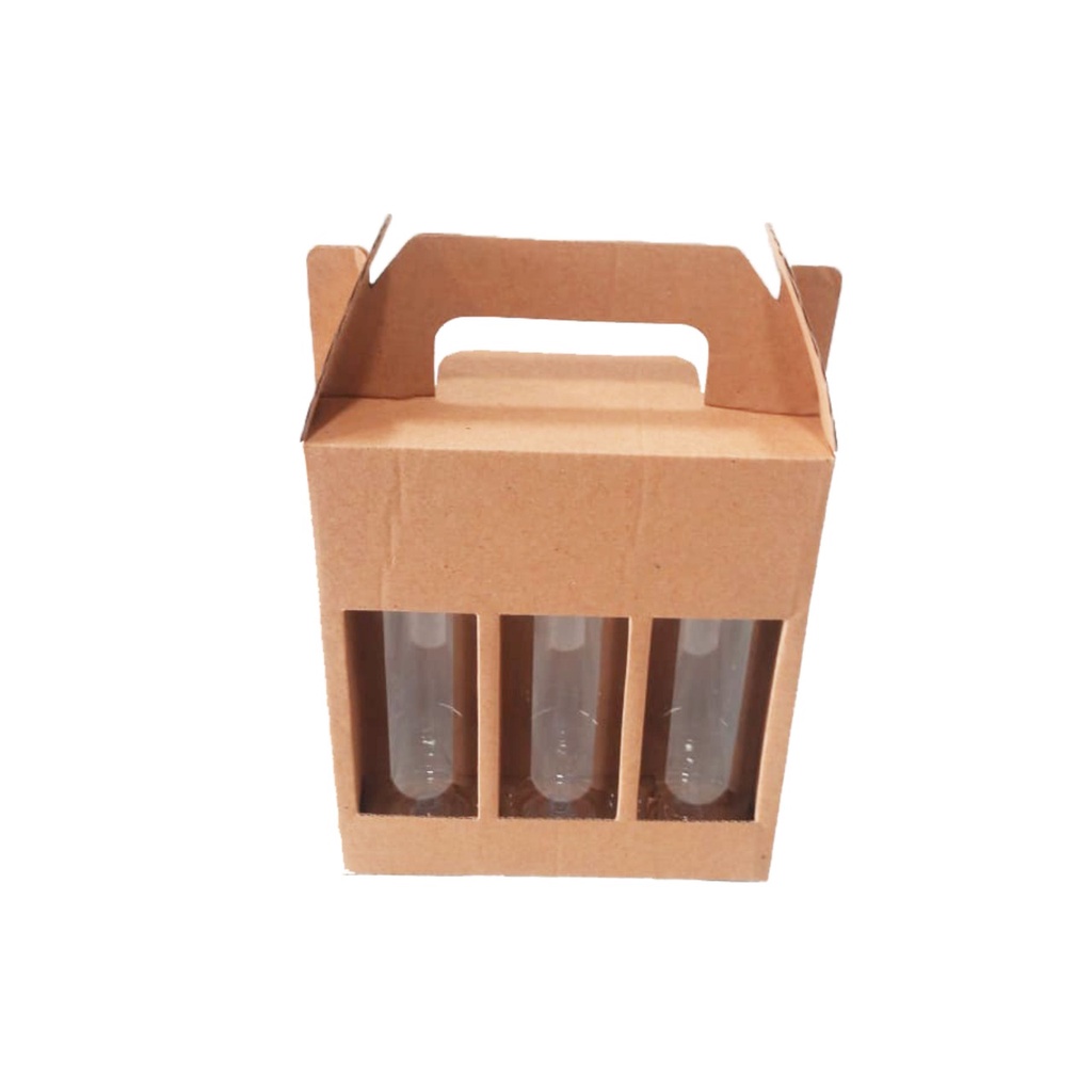Cajas de carton microcorrugado navideñas “negra” con manija x
