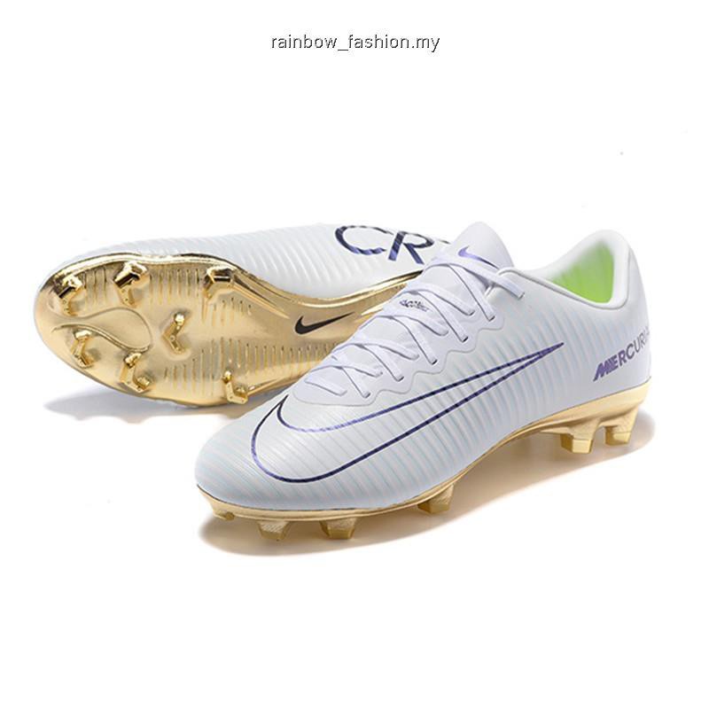 zapatos de fútbol nike c ronaldo golden ball botas mercurial superfly cr7 zapatos | Shopee Colombia