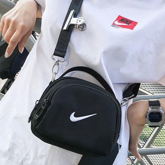 2022 Nueva Moda simple Bordado nike Hombro Mensajero Mujer Bolso