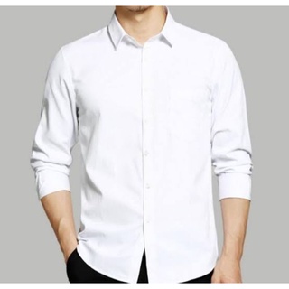 Camisa blanca algodon discount hombre