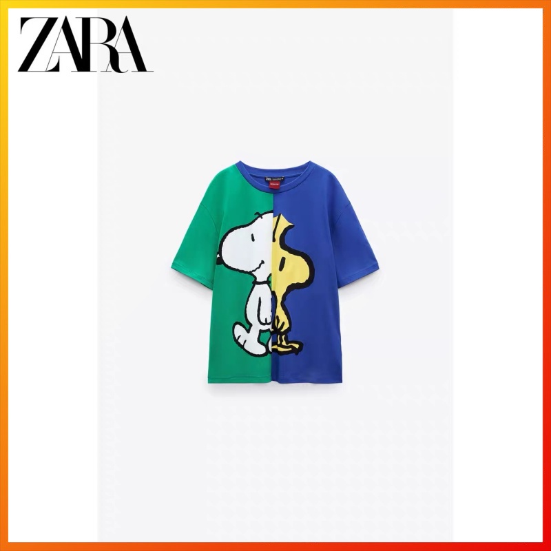 Camiseta snoopy best sale mujer zara