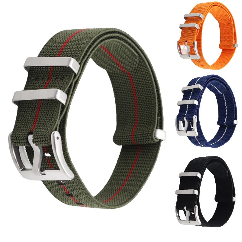 Correa De Nylon Para Reloj De 18mm 20mm 22mm Nato Strap