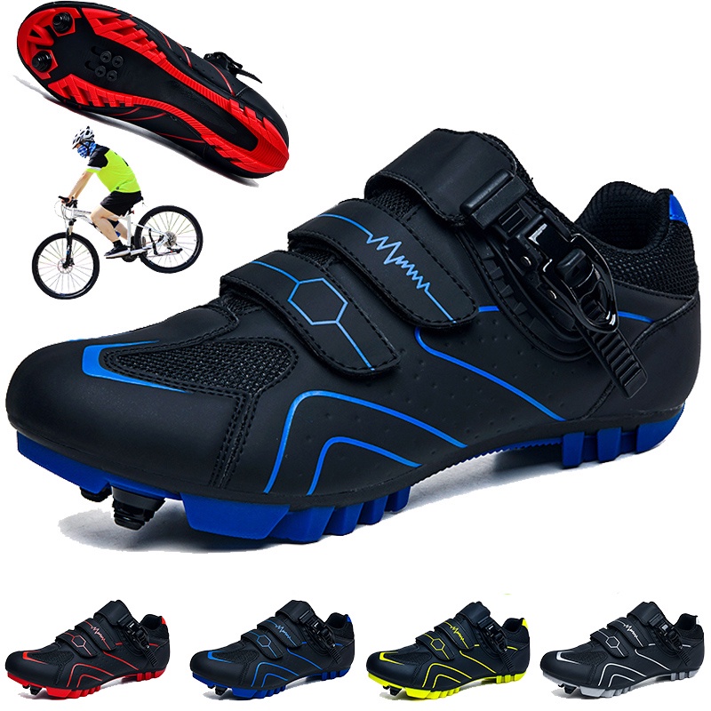 Zapatos De Ciclismo Unisex De Montaña Y Carretera, Transpirables Y Antideslizantes, Con Suela De TPU Y Goma