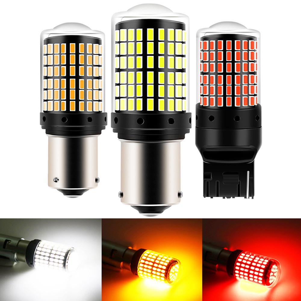 GSDGBDFE 2pcs P21W LED CANBUS BA15S LED P21W Bombilla LED Reemplazo 7440  4014 105SMD Lámpara LED LED Señal de Giro 1156 (Color Temperature : 1156  PY21W, Emitting Color : Yellow) : : Hogar y Cocina