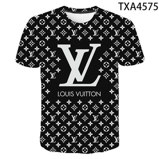 LOUIS VUITTON LV Camisa De Manga Corta Primavera Verano Nuevo