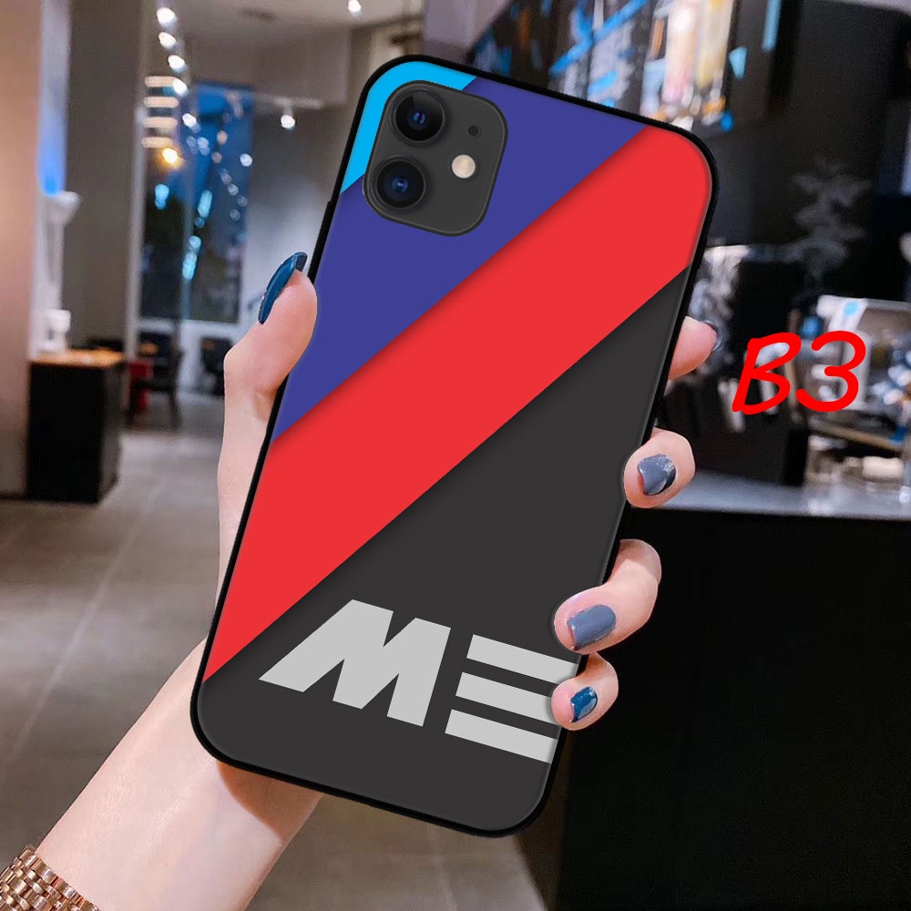 BMW Funda Protectora Para IPhone 13 Pro En Tono Rojo, Silicona