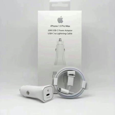 Cargador De Coche Original Adaptador De Alimentación 20W PD Rápido Para  Apple iPhone 13 12 Pro Max Tipo C