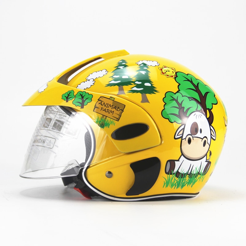 Casco Infantil Para Niño Deportivo Niños Motocicleta