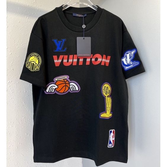 Camisetas Louis Vuitton X NBA de Algodón para Hombre - Vestiaire