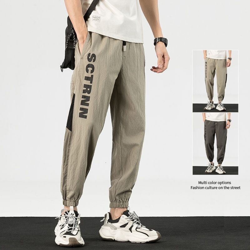 Pantalones de los hombres nuevos pantalones Jogger de moda para hombre  hombre F