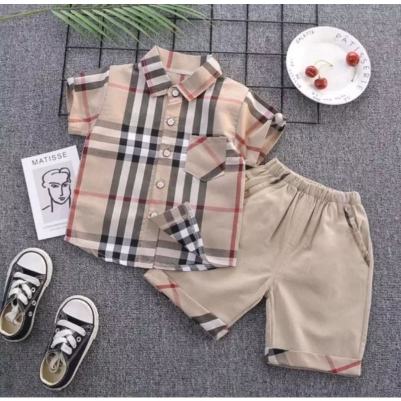 Camisa burberry outlet de bebe