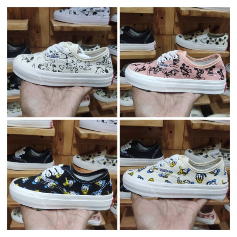 Zapatos vans de outlet mickey mouse niña