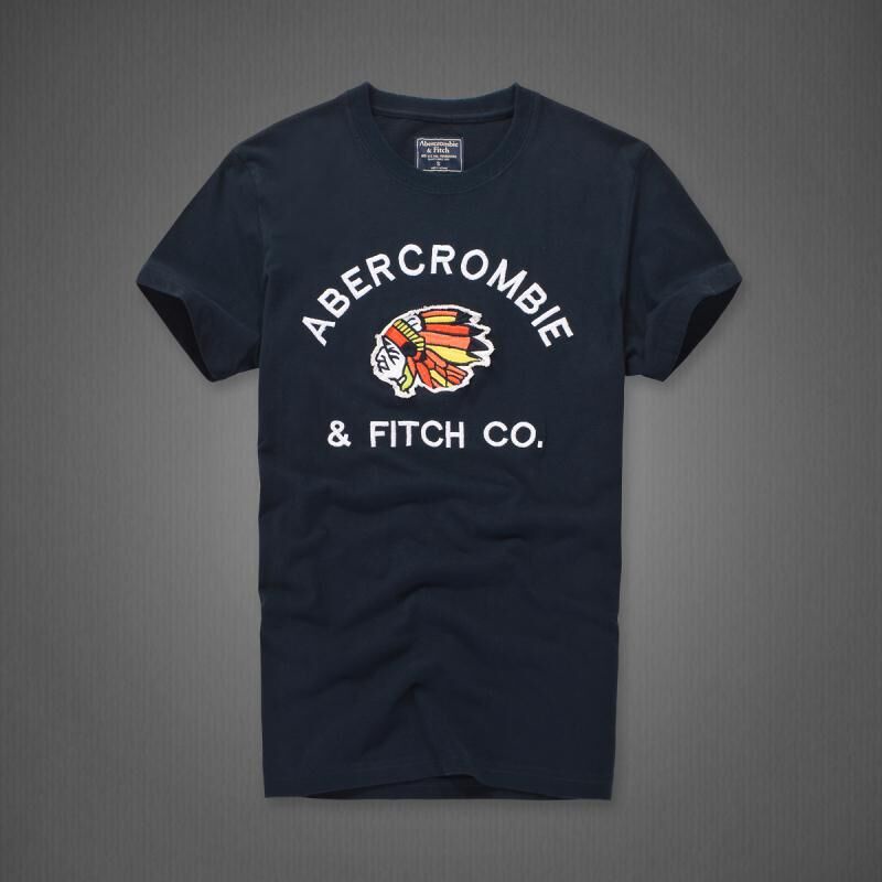 Abercrombie Fitch Af Camiseta Suelta De Manga Corta Para Hombre