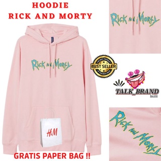 Sudadera rosa rick online y morty