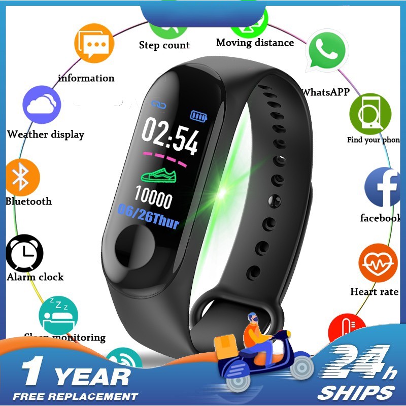 Caracteristicas discount smartband m3