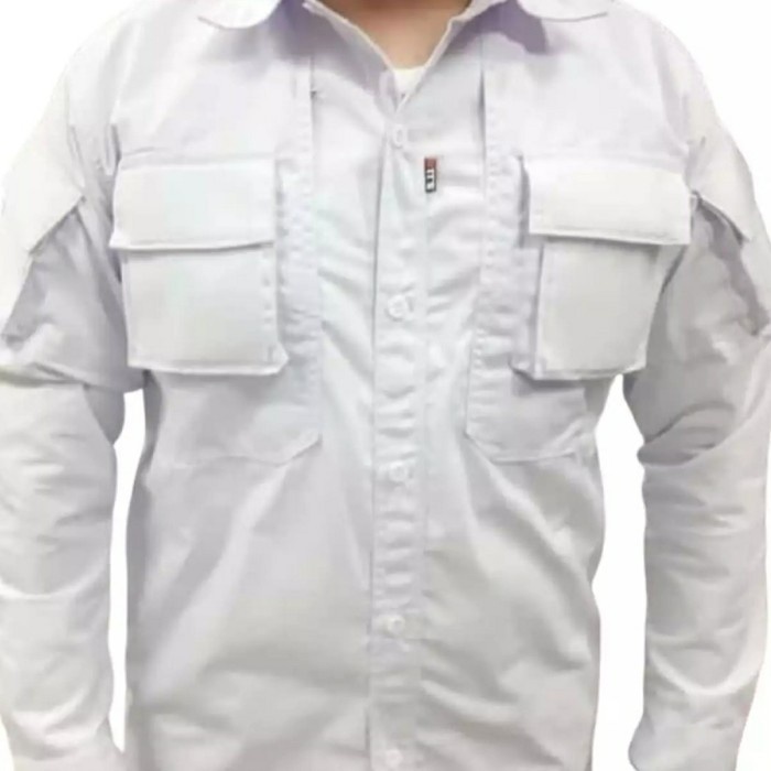 Promo camisa tactica blanca camisa de campo Shopee Colombia