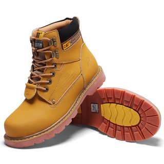 Zapatos de piel caterpillar para hombre piel de ante casual