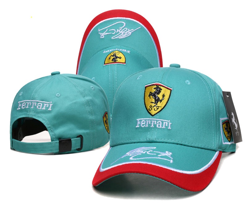 F1 racing Ferrari Gorra De Béisbol Evento Hombres Y Mujeres hip-hop  Sombrero Ajustable Algodón snapback