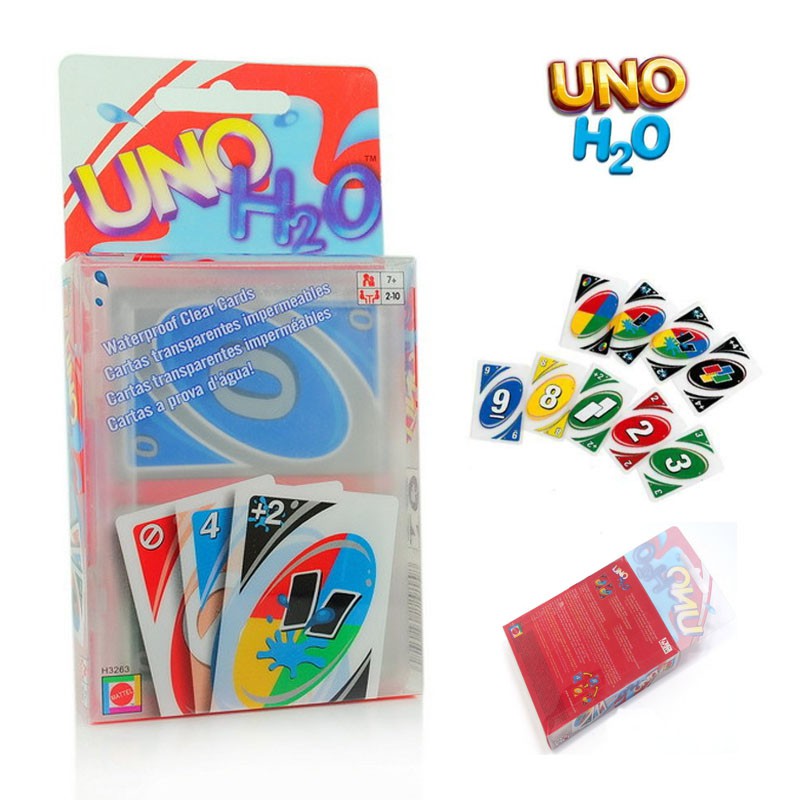 ▷ Chollo Juego de cartas UNO H2O por sólo 6,63€ con envío gratis (-29%)