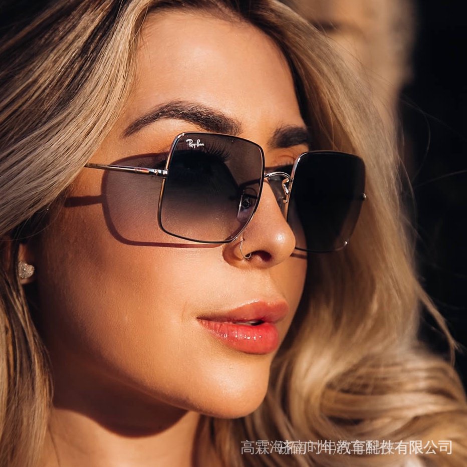 Ray ban 1971 Gafas De Sol Cuadradas De metal Para Mujeres Hombres unisex XMfP hNF7 HIUV Shopee Colombia