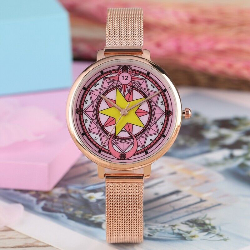 Elegant Sailor Moon Star Reloj De Cuarzo Para Mujer Correa De