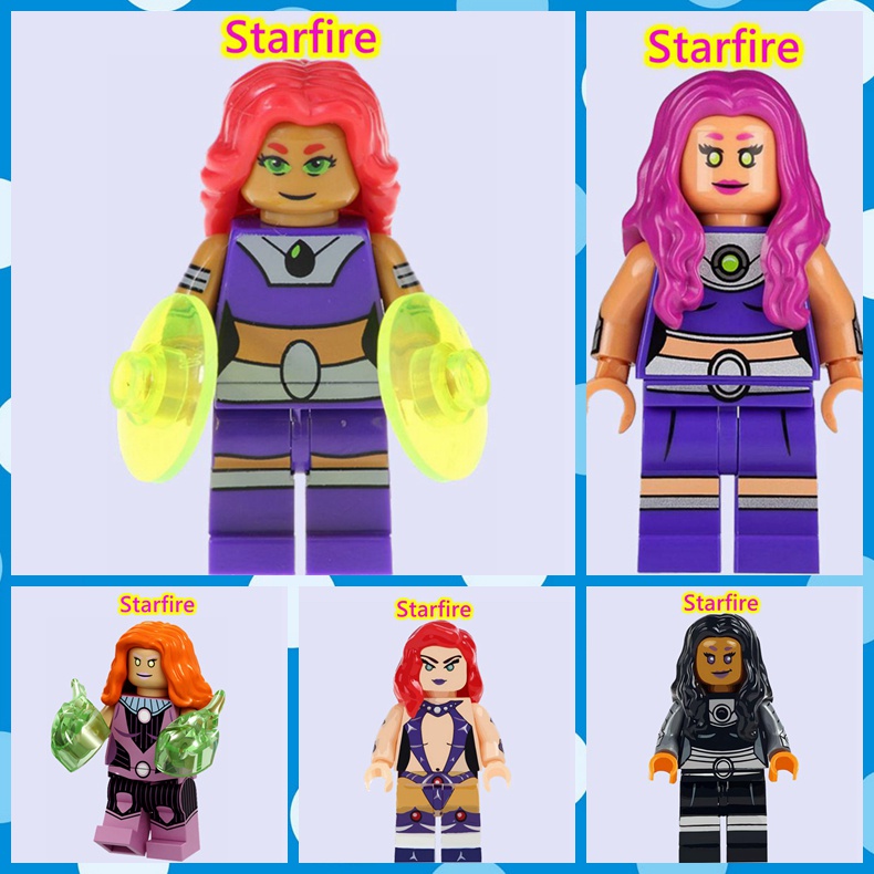 Bloque Decorativo De Starfire Imagen Comestible Para Tarta Con Diseño