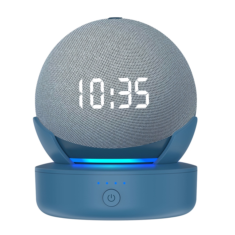 Soporte Alexa Echo Dot 3 - Base de Batería para Dot 3ra Gen Soporte  Recargable, 10000mAh de