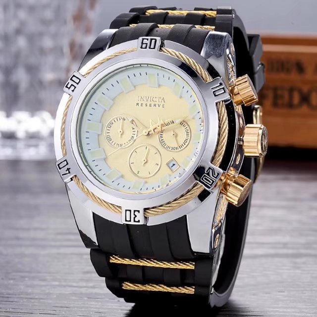 INVICTA Marca De Lujo Relojes 100 Cuarzo De Los Hombres De Negocios Moda Para Relojes Shopee Colombia
