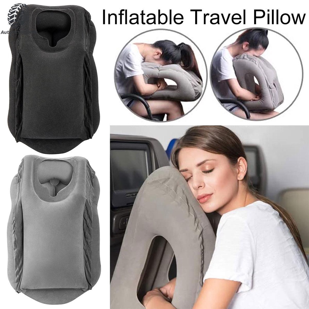 Almohada inflable para viajes (o para flojos)