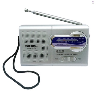 HRD-603 Radio portátil AM/FM/SW/BT/TF Radio de bolsillo USB MP3 Grabadora  digital Soporte TF Tarjeta Bluetooth