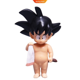 Anime Dragon Ball Infantil Naked Goku Bathe Goku Pvc figura de acción Figuras juguete