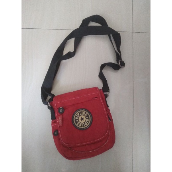 Bolsa cheap kipling roja