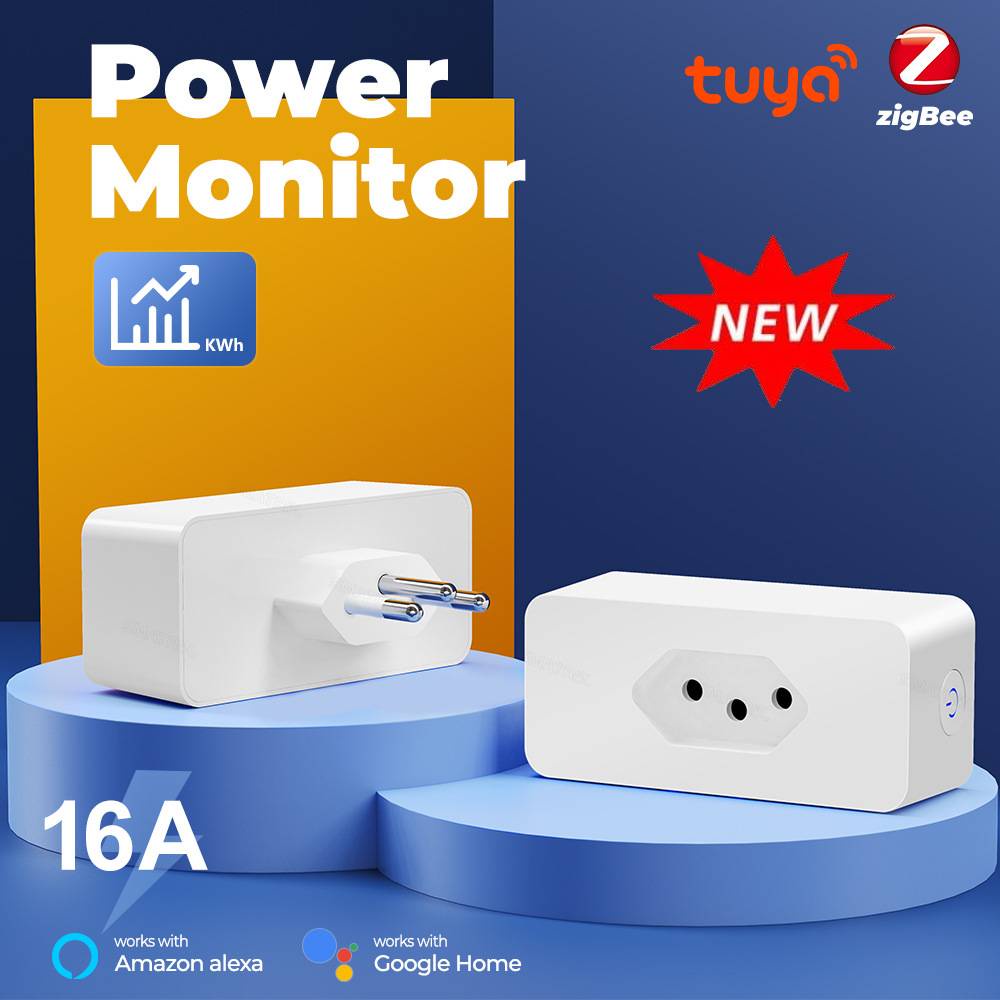 Nuevo Limitado 16A Tuya Smart Zigbee Socket Timing Plug Power Monitor ...