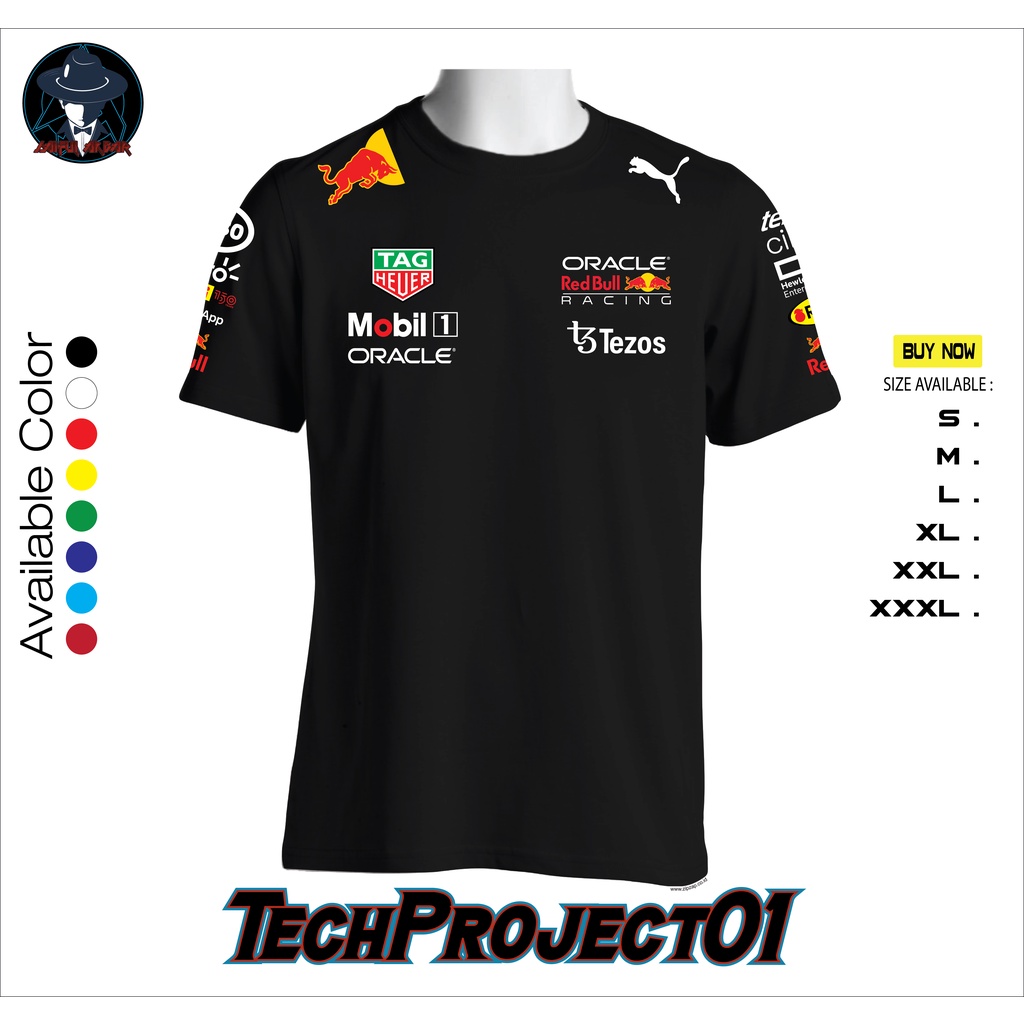Nueva Camiseta Kaos Team RedBull Honda Fórmula 1 F1 2022 Racing Mejor  Calidad | Shopee Colombia