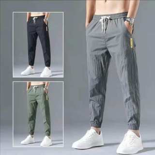CLOTHIN - Pantalones deportivos para hombre, con cintura elástica y cordón,  para hacer deporte, de secado rápido