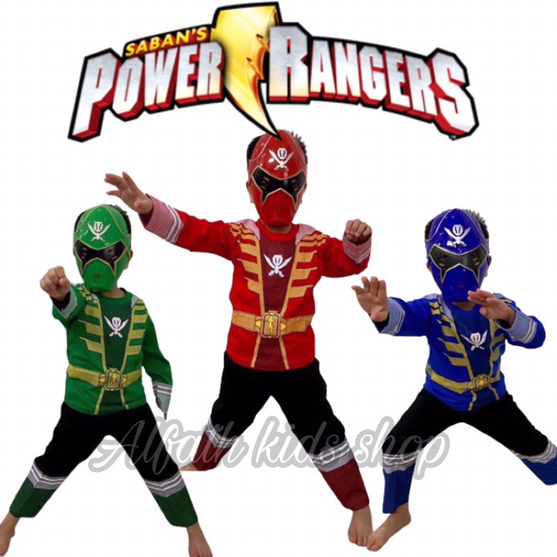 Nuevo Disfraz De POWER RANGERS Para Niños/De 2 A 10 Años | Shopee Colombia