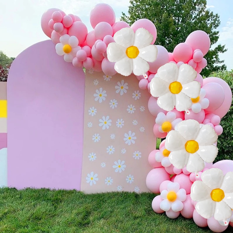 Kit De Arco De guirnalda De Globos rosa para bautizo De niñas, Kit De Arco  De aniversario, Baby Shower, fiesta De cumpleaños, decoración De chica De