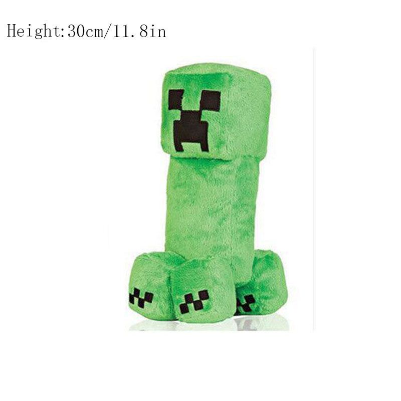 44-18cm Tamaño Grande Minecraft Peluche Creeper Enderman Cerdo Oso